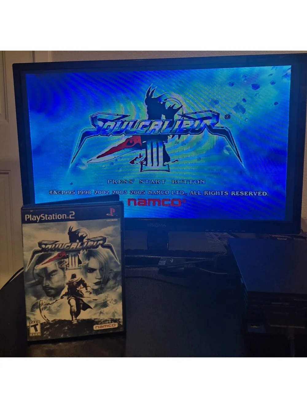 Soul Calibur 3 III PS2 CIB W/ Manual + Demo Disc - PlayStation 2